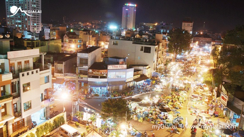 Chợ đêm Gia Lai ở đâu?