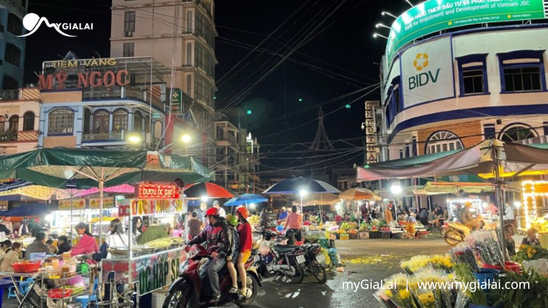 Chợ đêm Gia Lai ở đâu?