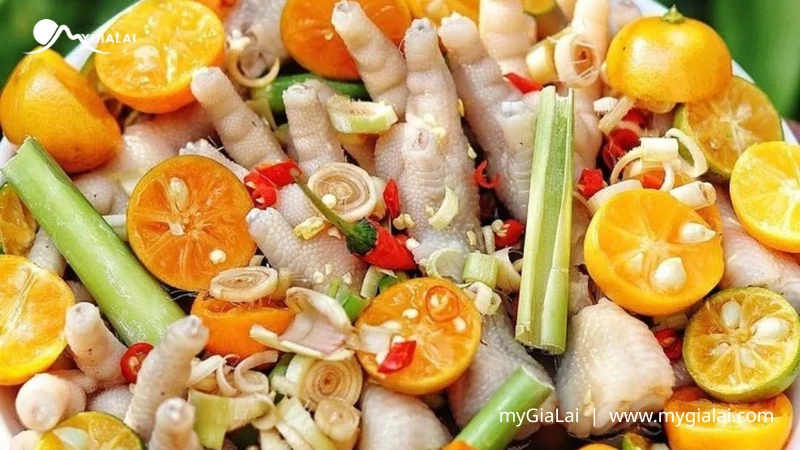 Top Quán Chân Gà Ngâm Sả Tắc Ngon Ở Gia Lai Khiến Giới Trẻ Mê Mẩn