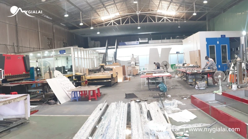 Giới Thiệu Xưởng Sản Xuất & Gia Công Bảng Hiệu Quảng Cáo Trực Tiếp